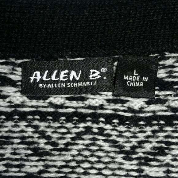Allen B Black Cardigan - Picture 4 of 4